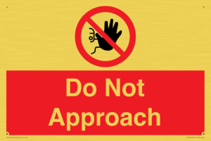 Do not approach